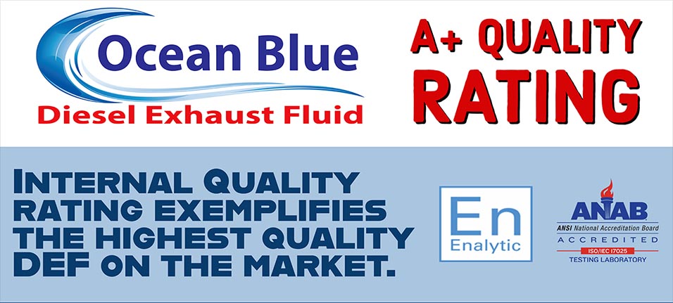 Ocean Blue DEF: A+ Quality Rating!