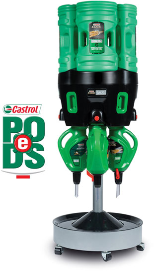 Castrol ePODS Packaging Motor Oil Distributor RI
