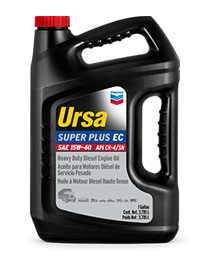 Chevron Ursa Super Plus EC 15W-40 CK-4
