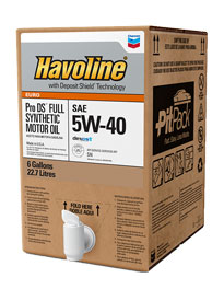 Chevron Havoline Pro DS Euro 5W-40 Pit Pack