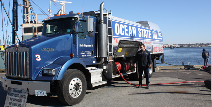 Coast Guard Approved to transfer fuel and lubricants over water from our trucks to your vessel