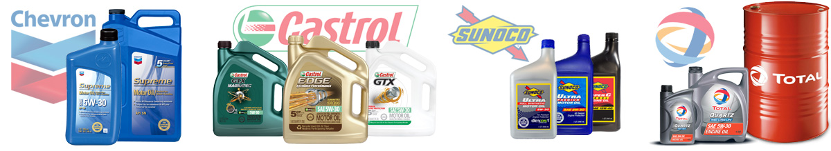 Chevron, Castrol, Sunoco, Total and Havoline Motor Oil Distributor