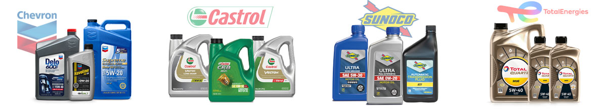 Chevron, Castrol, Sunoco, Total and Havoline Motor Oil Distributor