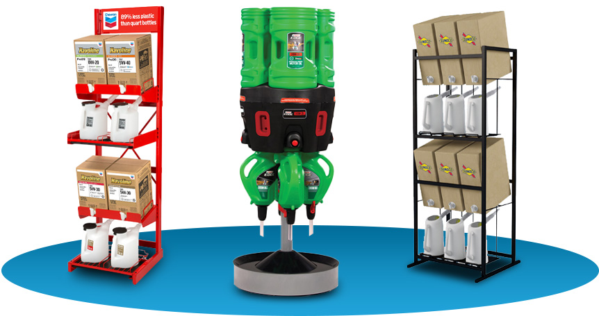 Havoline Pit Packs, Castrol Epods and Sunoco Epacks