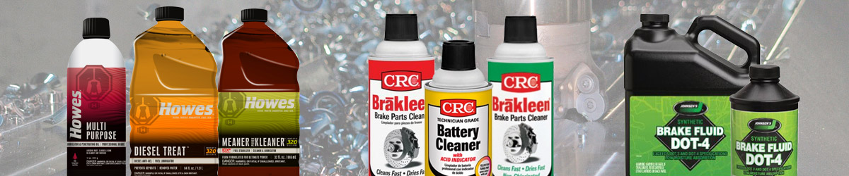 Shop Chemicals Howes Lubricators CRC Cleaner Johnsen's Brake Fluid